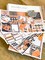 Fall Neutral Animal Print & Buffalo Plaid Check Themed Box of Planner Stickers & Accessories (#SUB2021011)